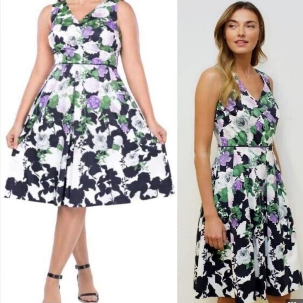 NWT Talbots The Oprah Collection floral dress